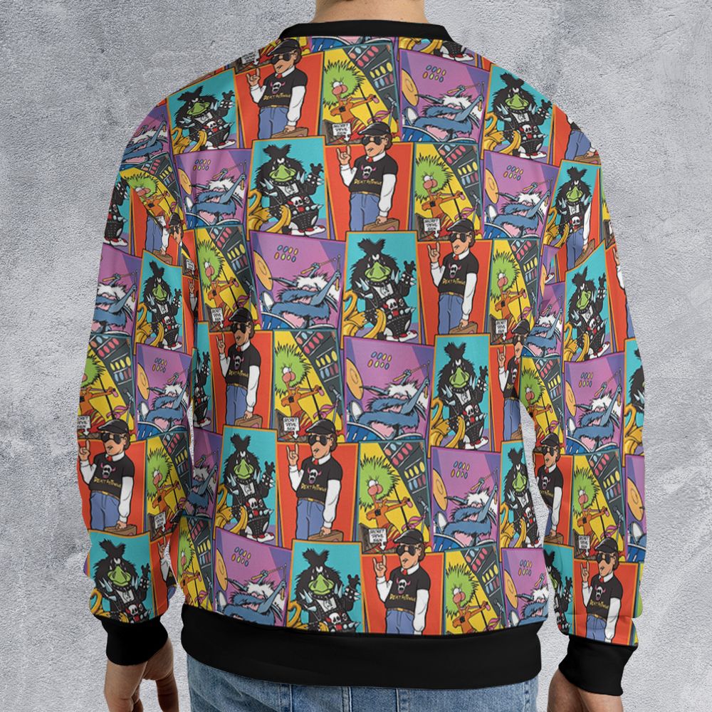 All-over Print Sweatshirt - 9VBR7JGS -  - 2