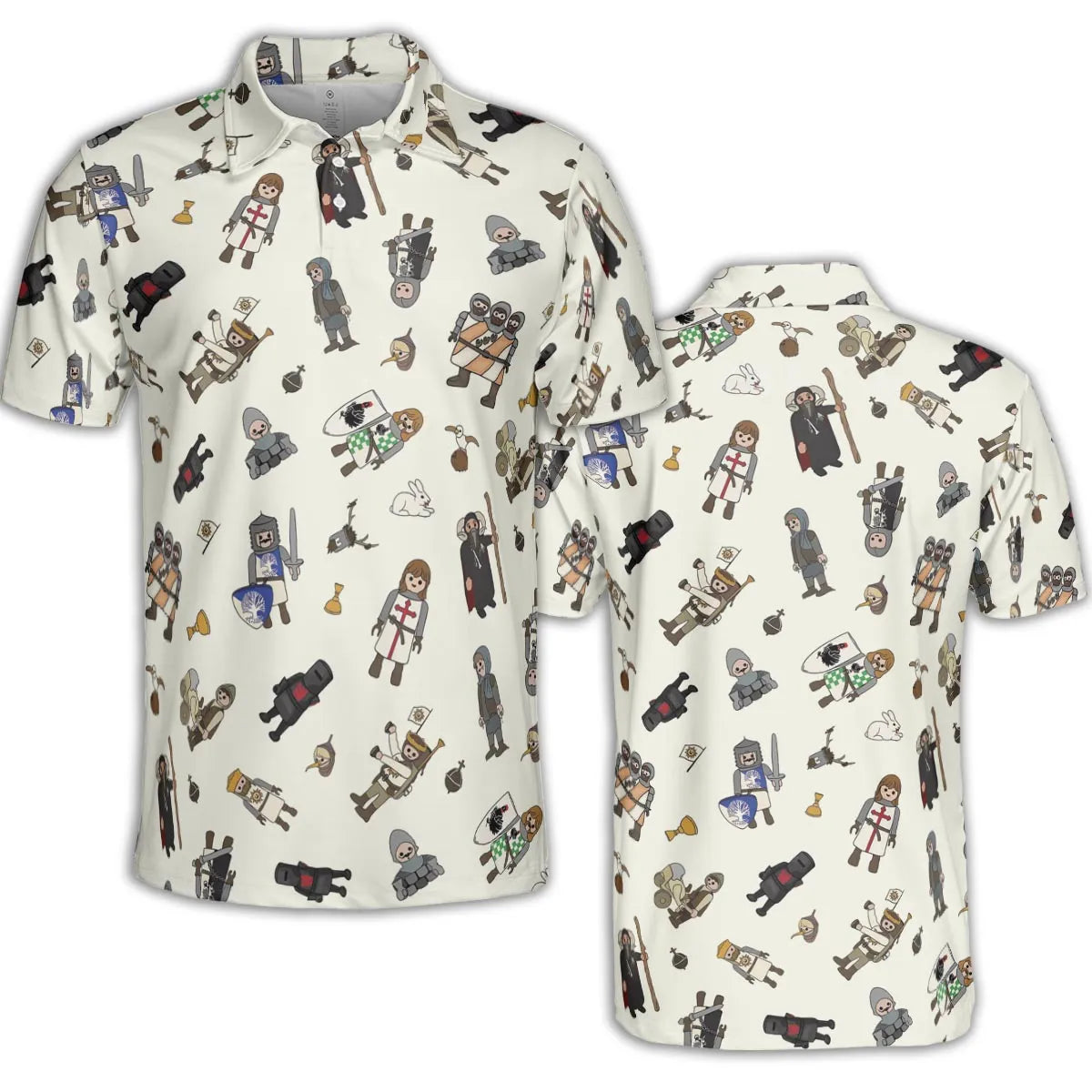 AOP Men/Women Polo Shirt - 4SL9Y5YD