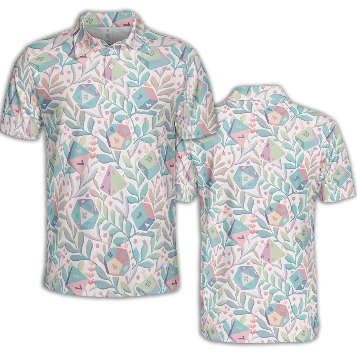 AOP Men/Women Polo Shirt - PHQDY2WK