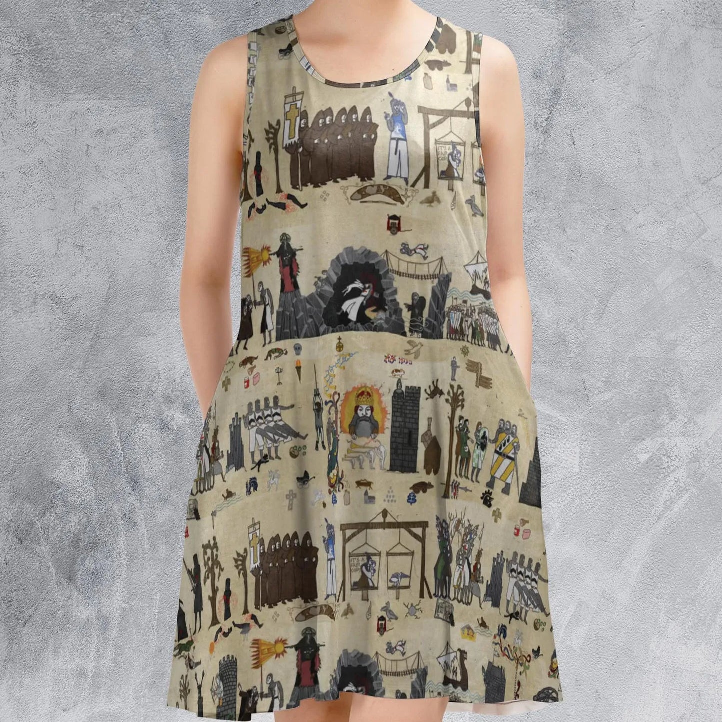 Sleeveless Dress - SZPAQP7R