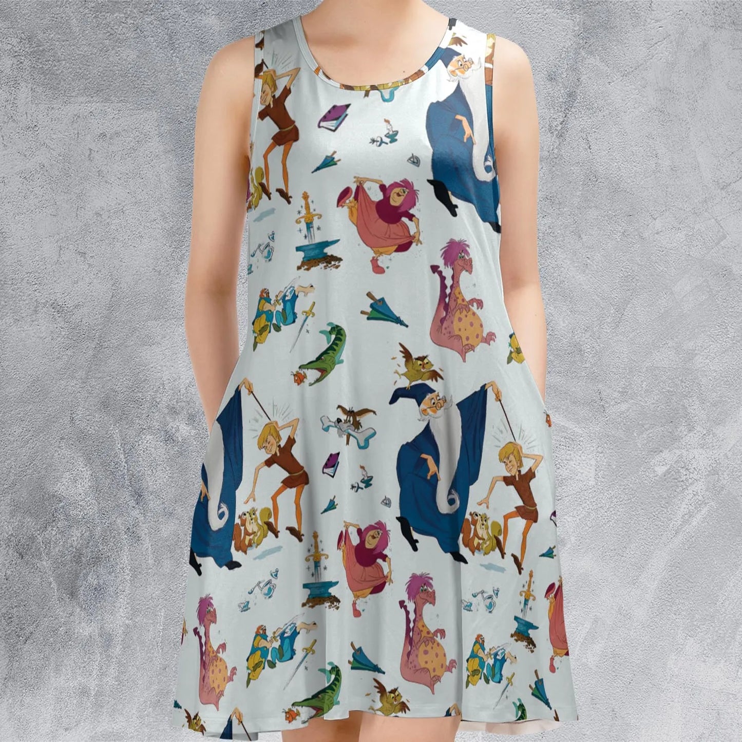 Sleeveless Dress - WR5GGNBN