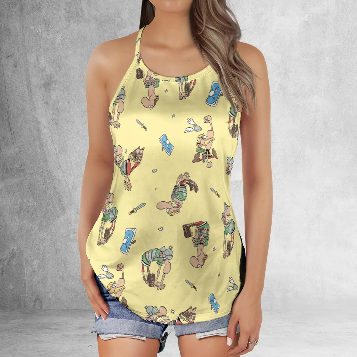 Criss Cross Tank Top - VAP12255