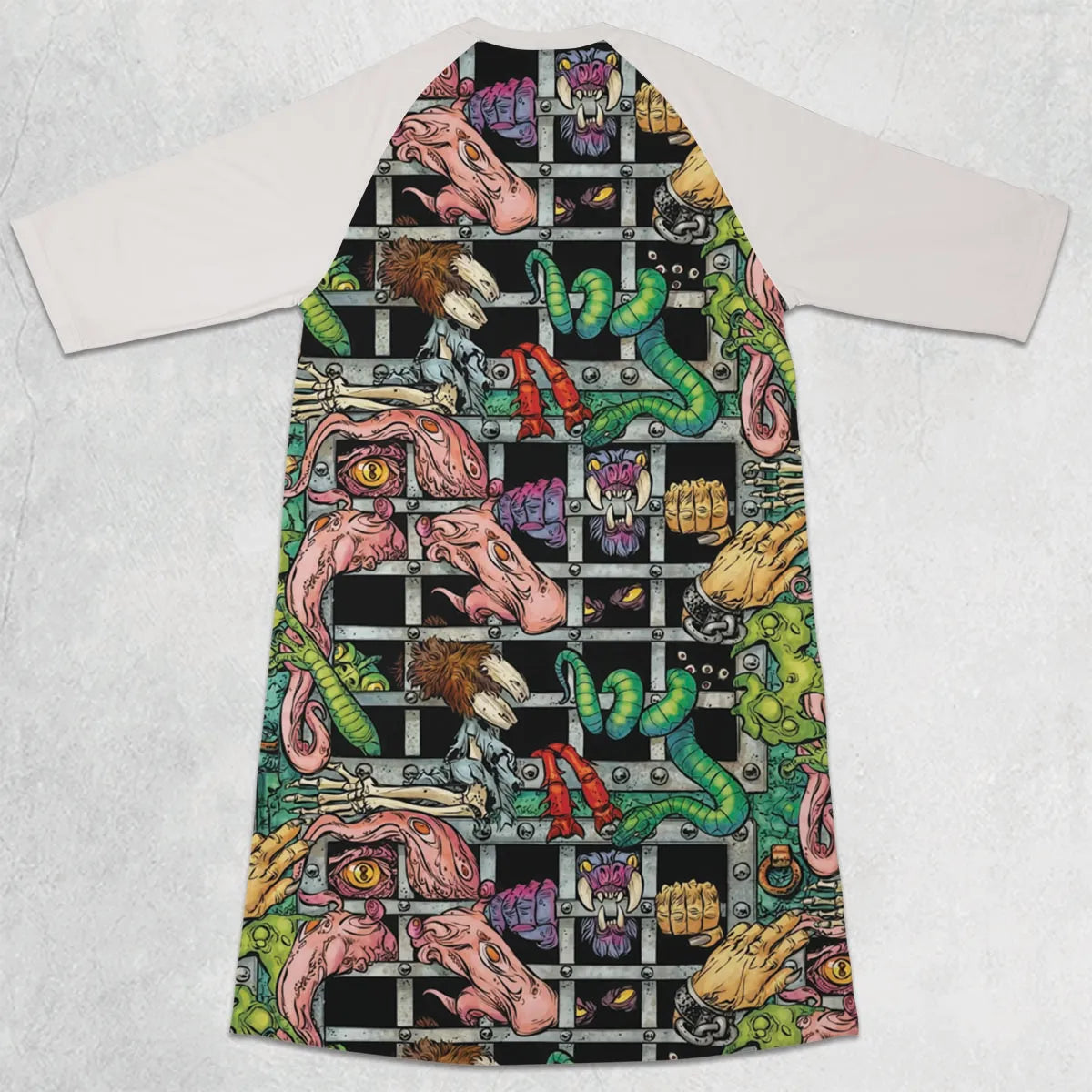 3/4 Sleeve Raglan Dress - GWA9ZGBN