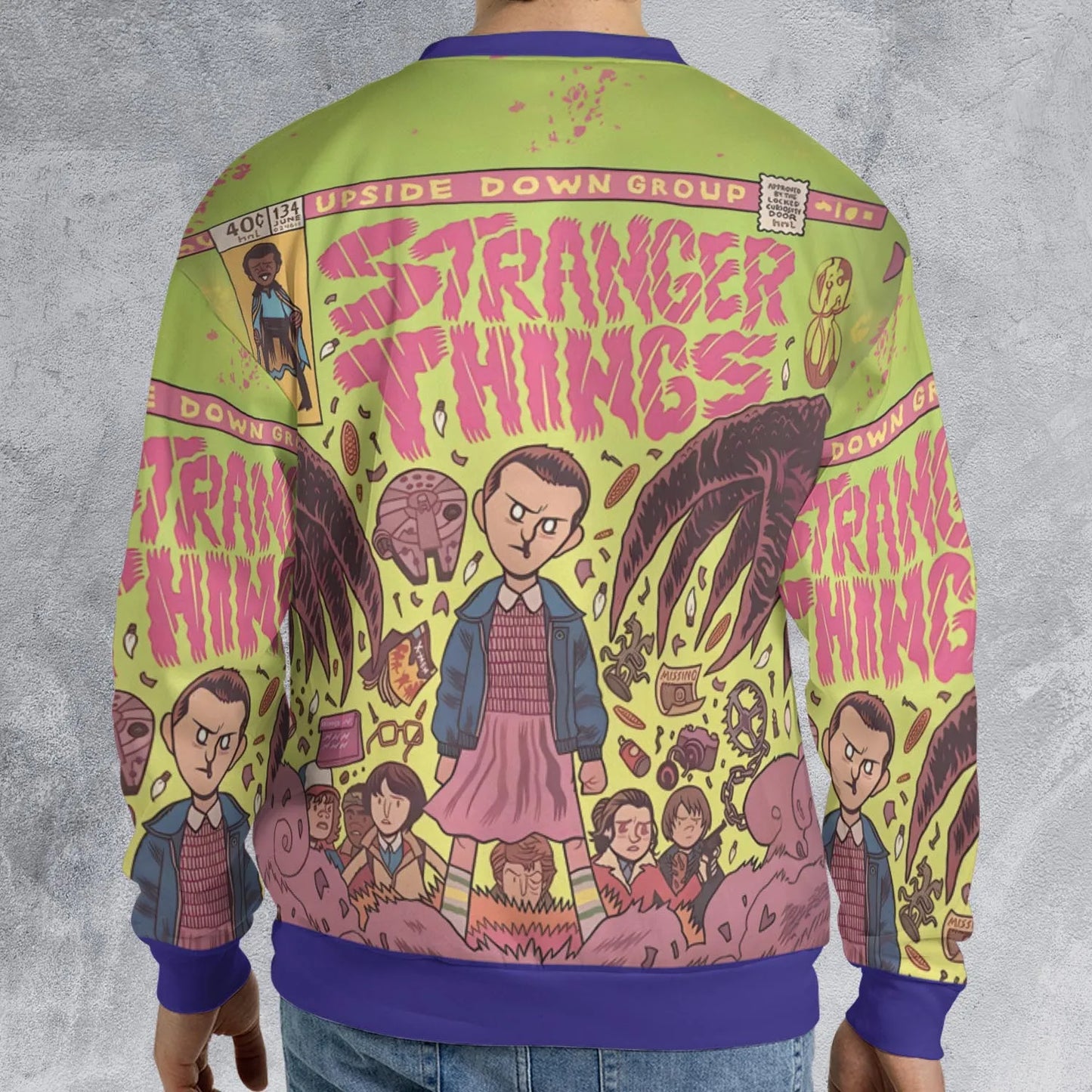 All-over Print Sweatshirt - K3L4ZJZX