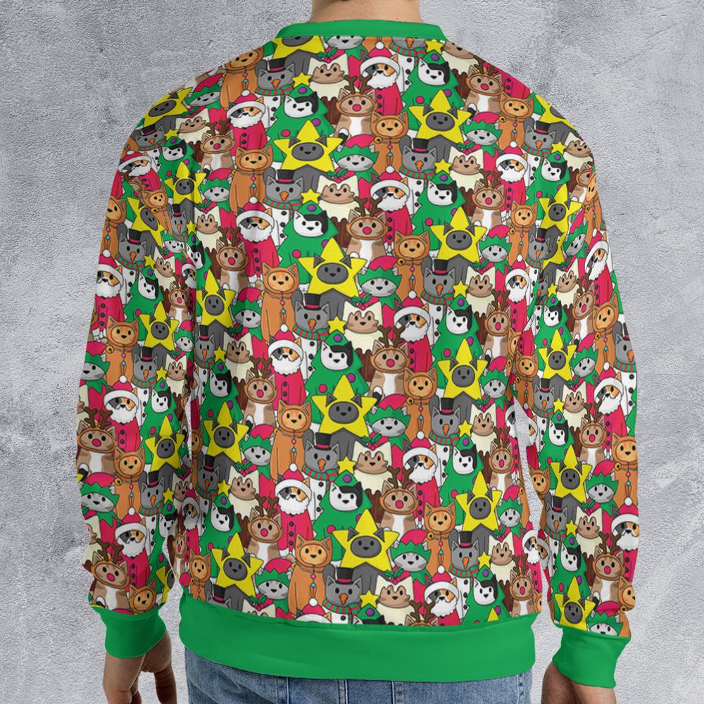 All-over Print Sweatshirt - Q7A62VTE -  - 2