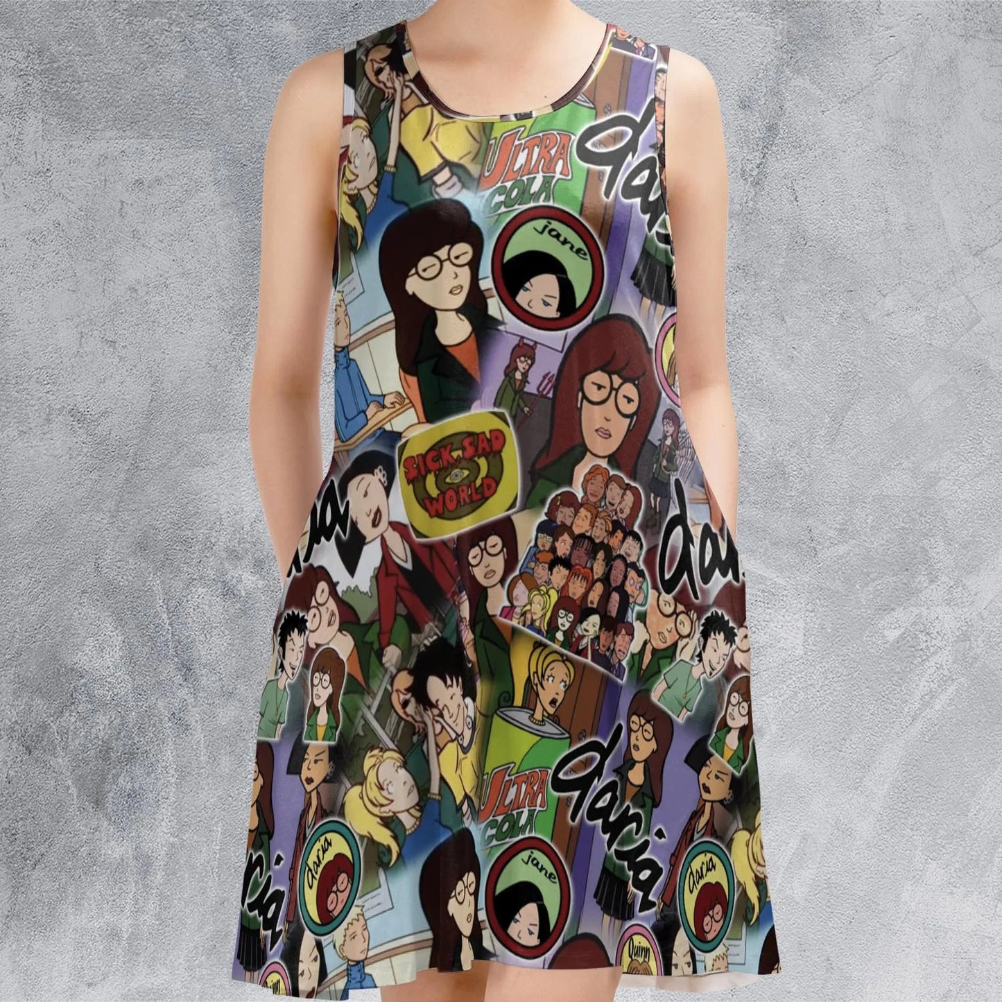 Sleeveless Dress - 2W6UZEUF