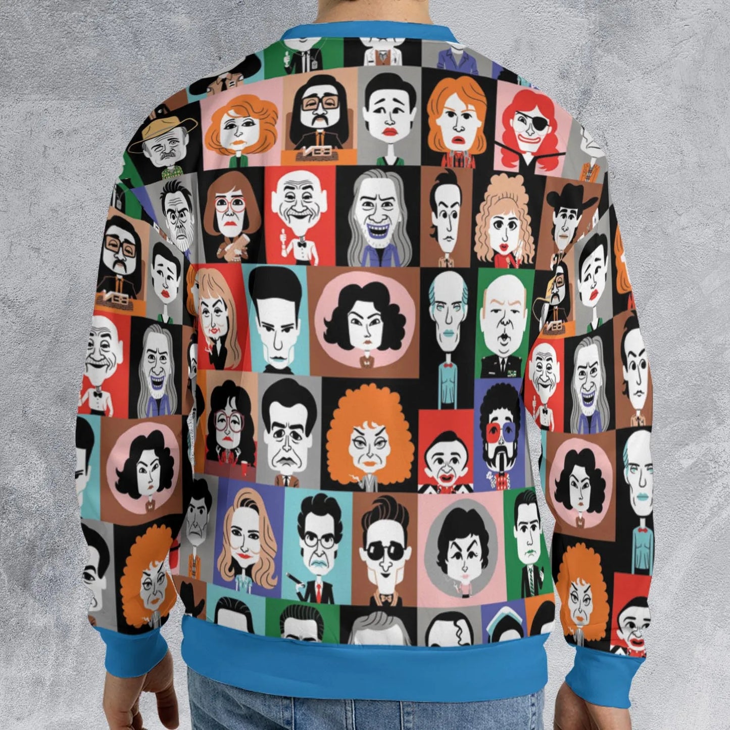 All-over Print Sweatshirt - GLMNBXFN