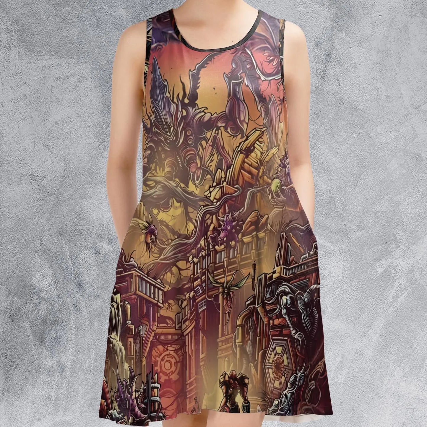 Sleeveless Dress - XTX8YSL5