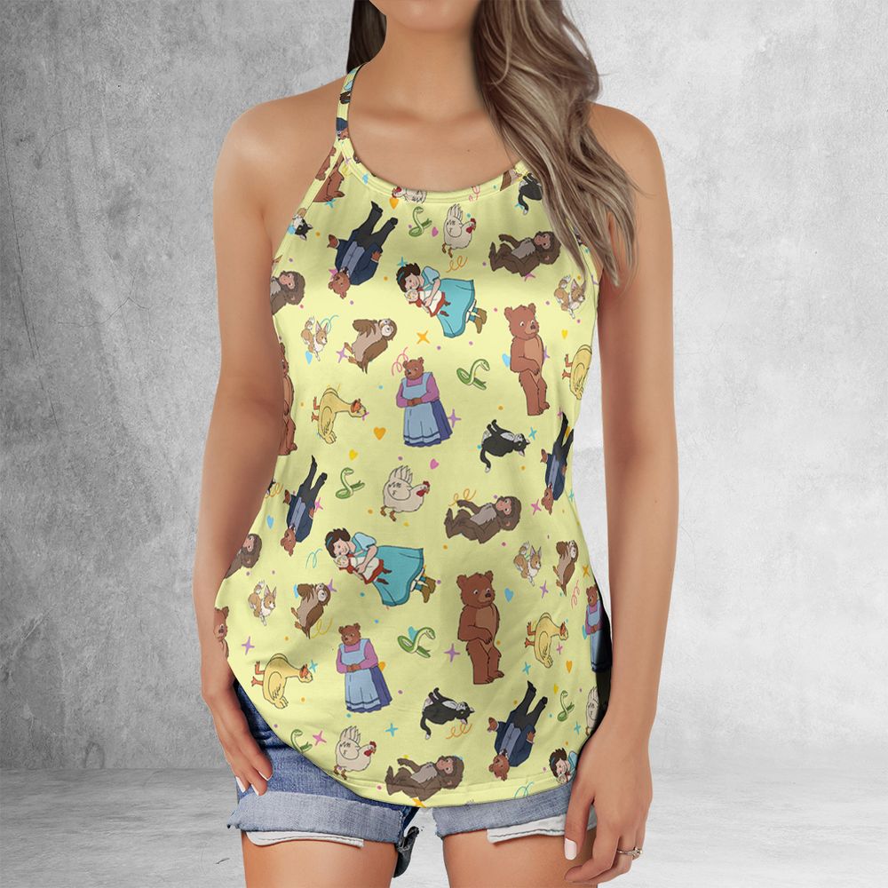 Criss Cross Tank Top - BZ1VGFB9 -  - 2