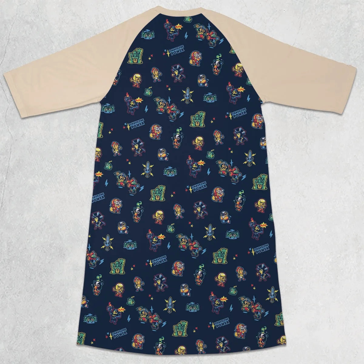 3/4 Sleeve Raglan Dress - U4M4GUR6