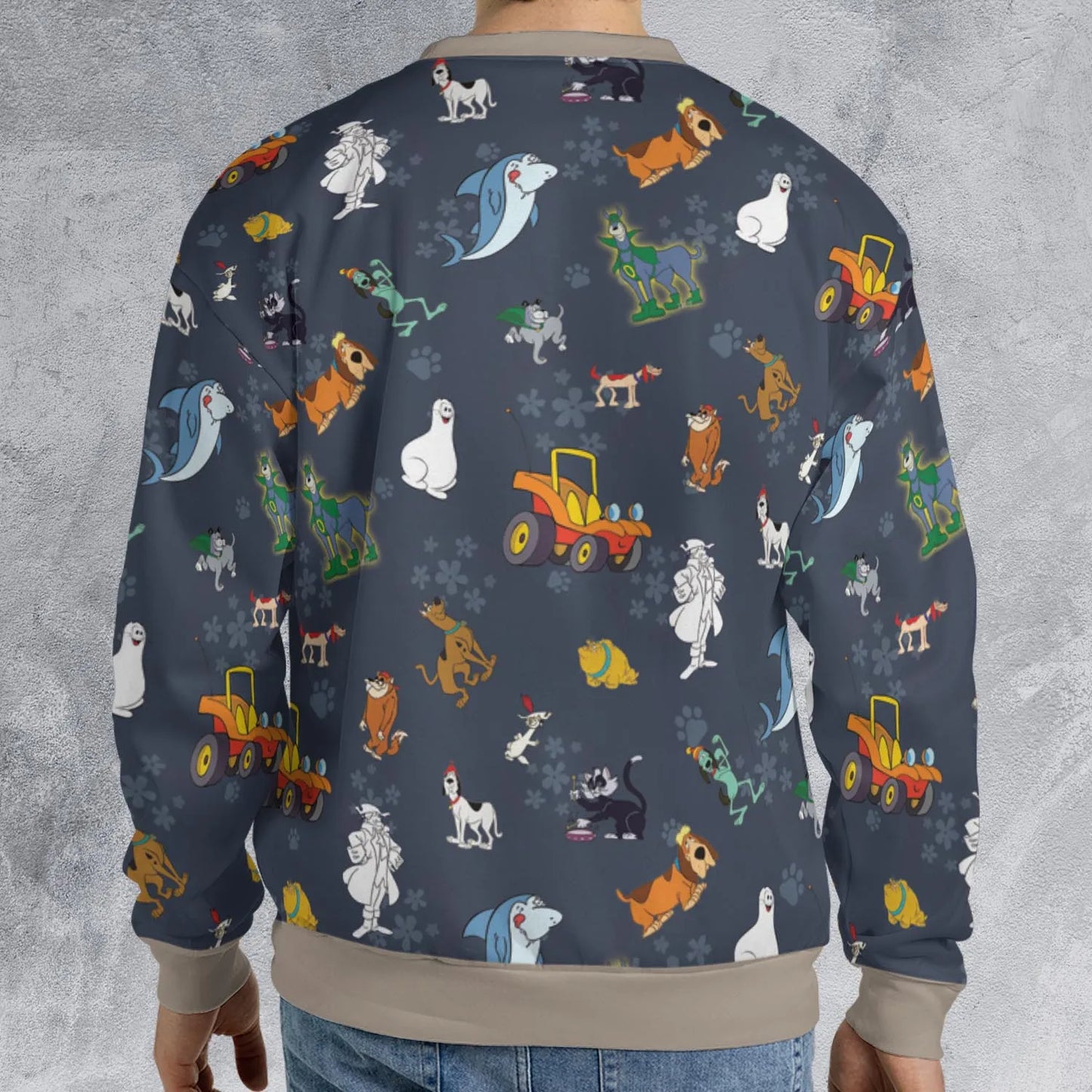All-over Print Sweatshirt - 3CY3L82G