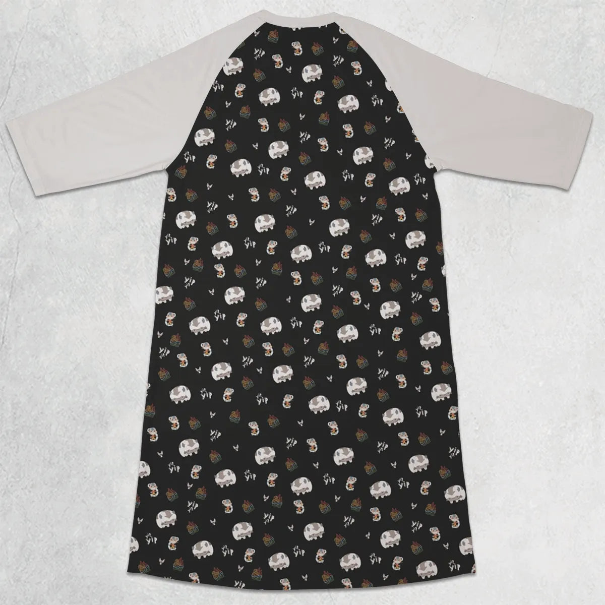 3/4 Sleeve Raglan Dress - 8P81PXHF