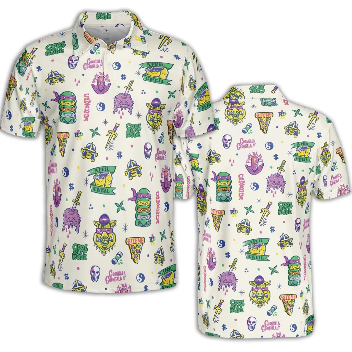 AOP Men/Women Polo Shirt - 8U7L9KR3