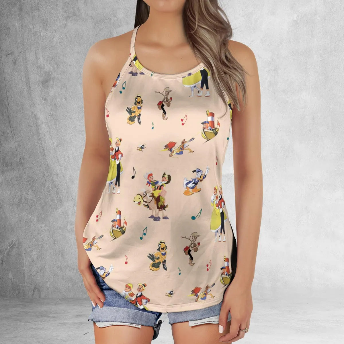 Criss Cross Tank Top - 73U32Q8C