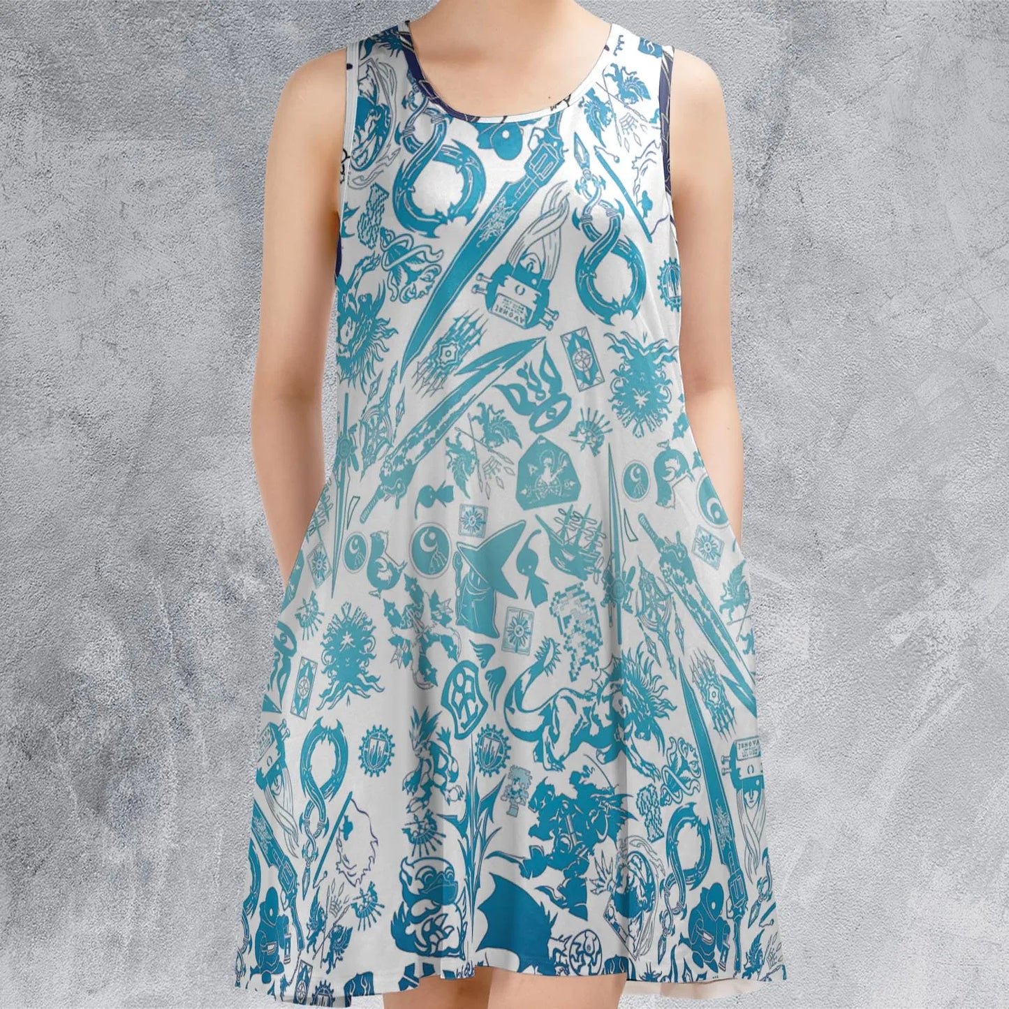 Sleeveless Dress - JCN9GVEZ