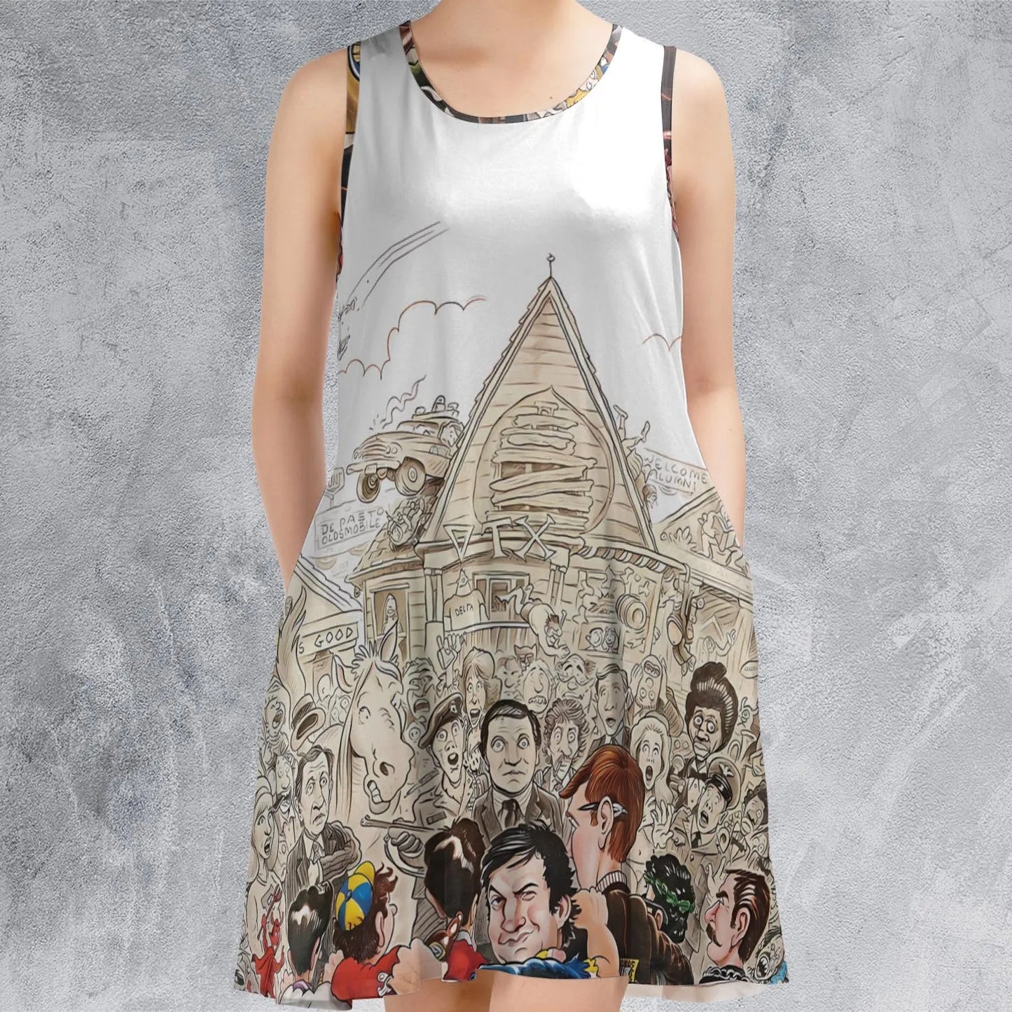 Sleeveless Dress - XPE4JU48