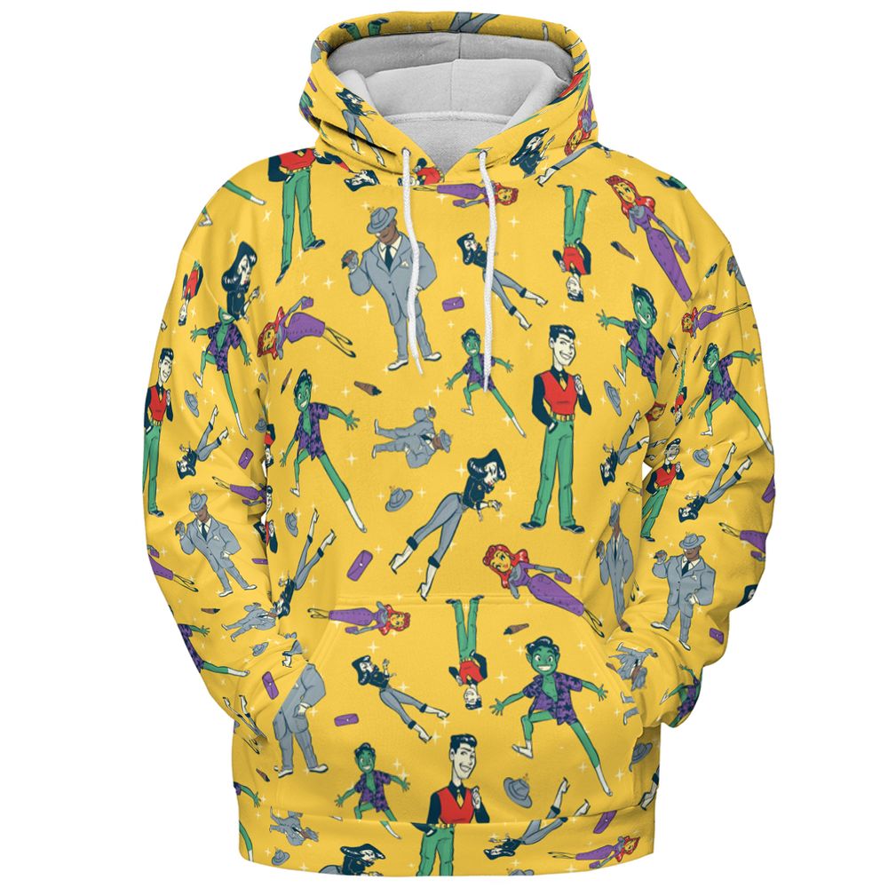 All-over Print Hoodie - QPFMN73G -  - 2