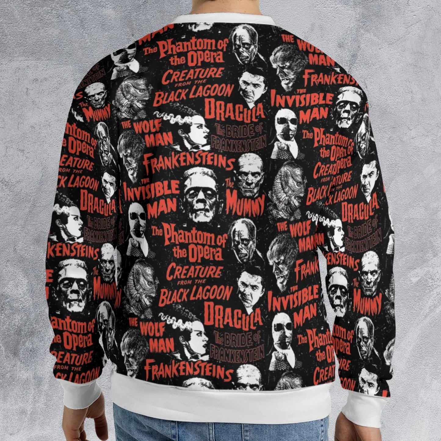 All-over Print Sweatshirt - YV4ZJ9KS