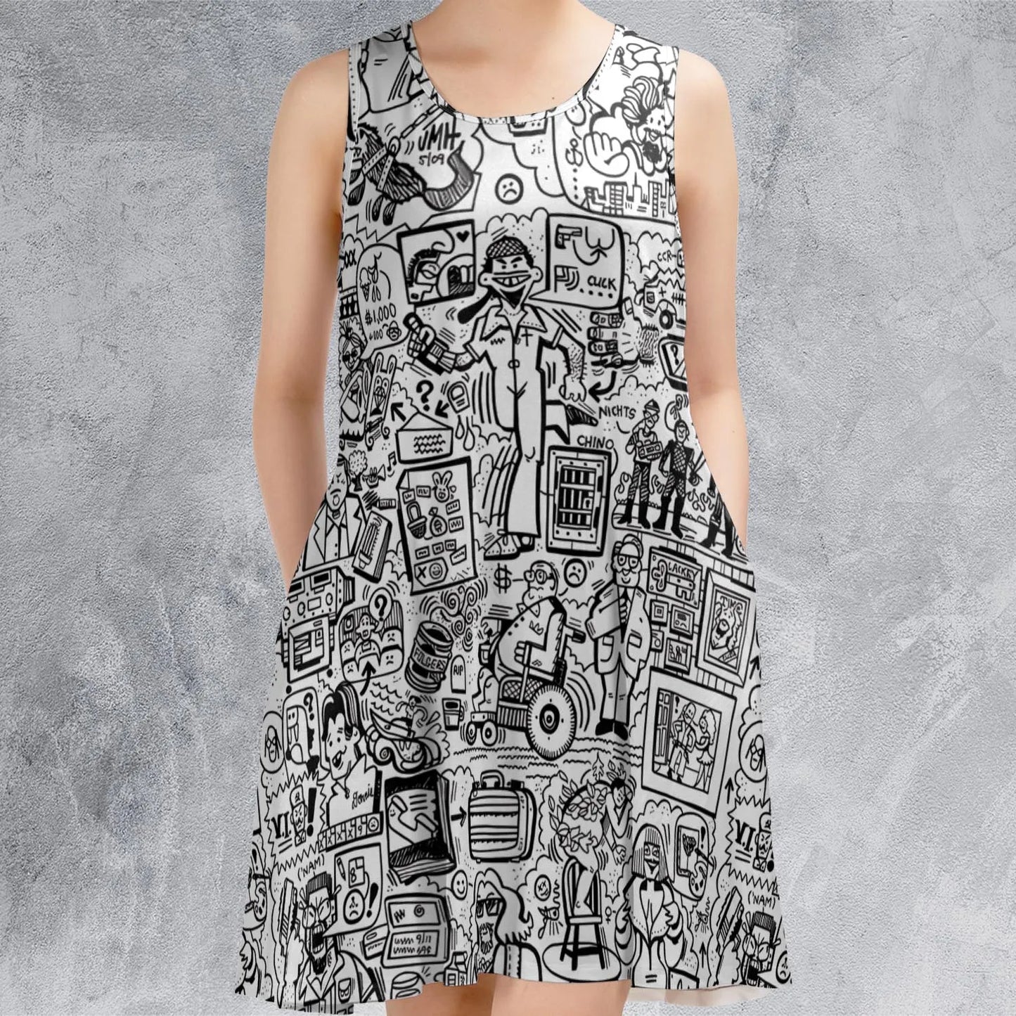Sleeveless Dress - R94YGQ88