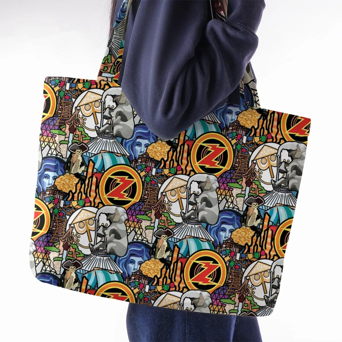 Large Tote Bag - CRR8V8BS