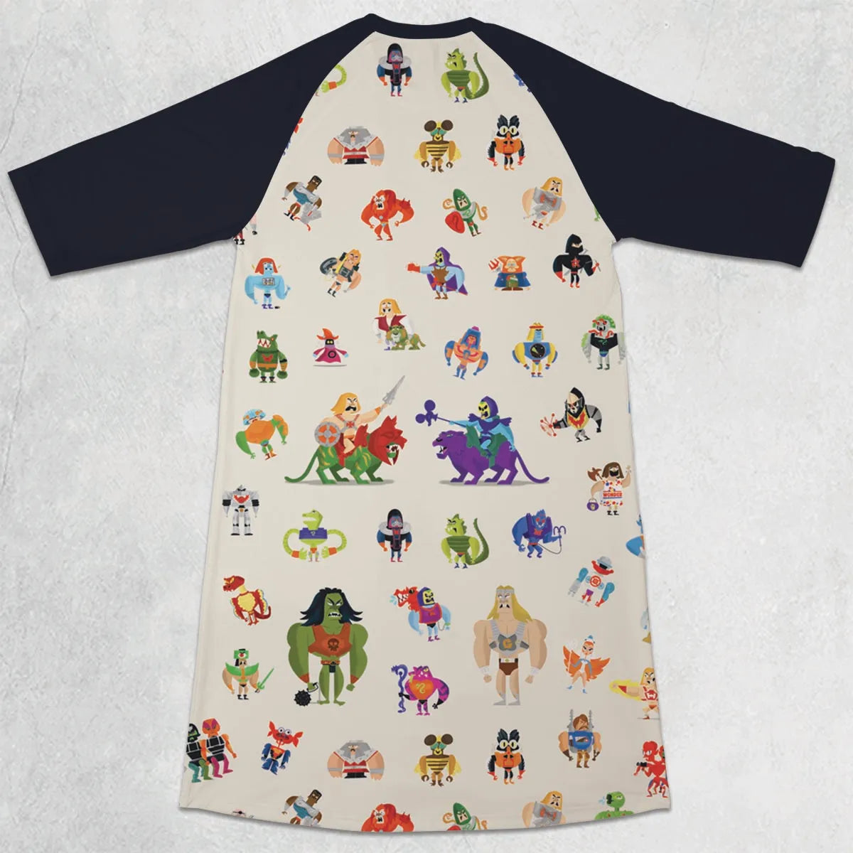 3/4 Sleeve Raglan Dress - R6H96QSV