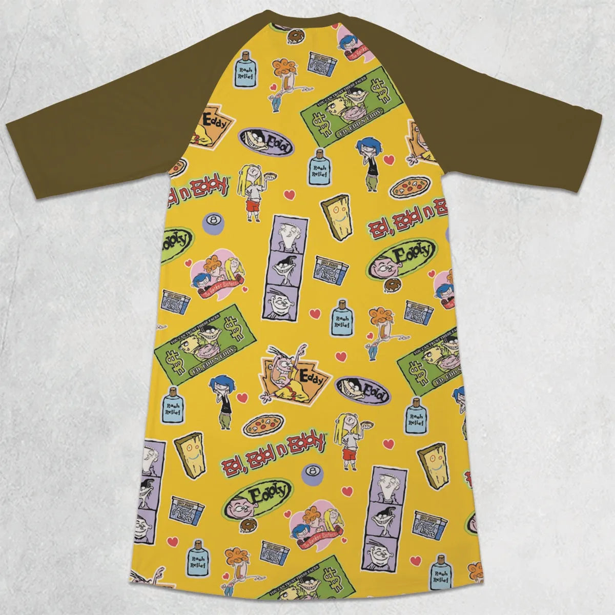 3/4 Sleeve Raglan Dress - MAXSU28Q