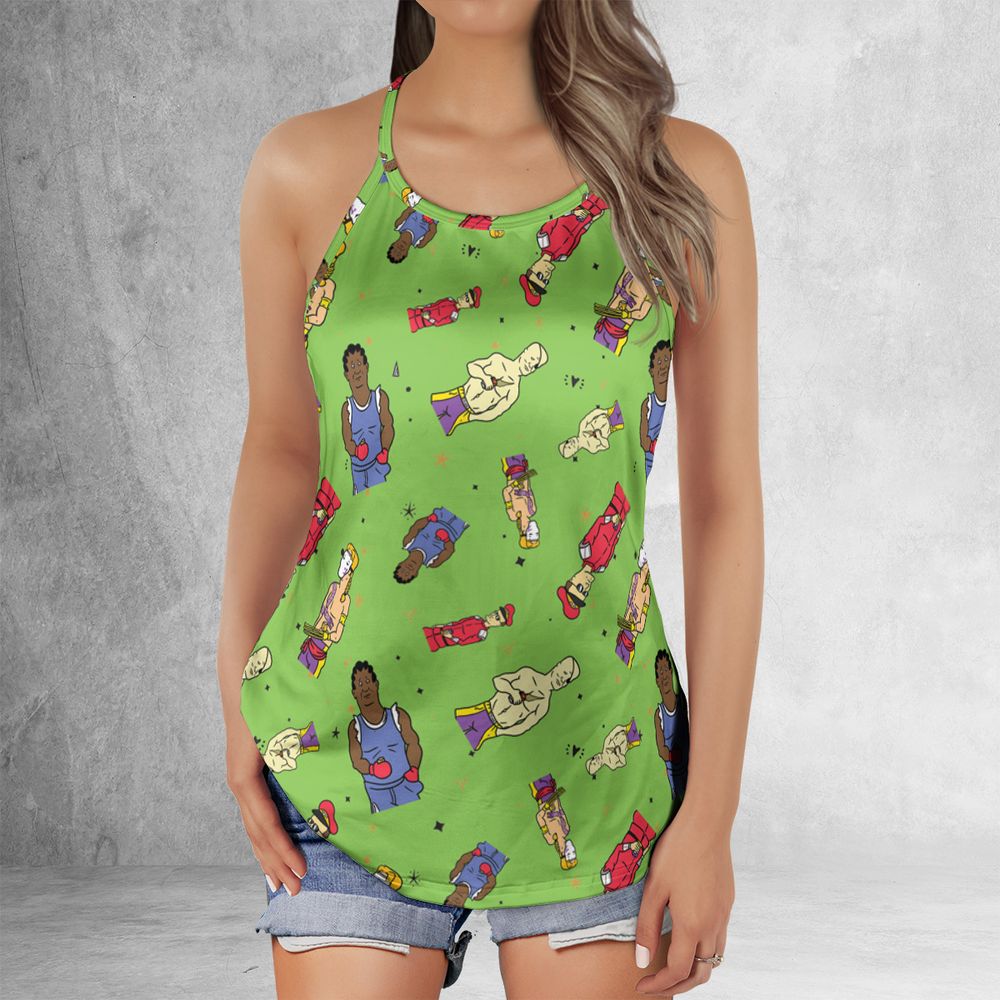 Criss Cross Tank Top - LUMUP8C6 -  - 2