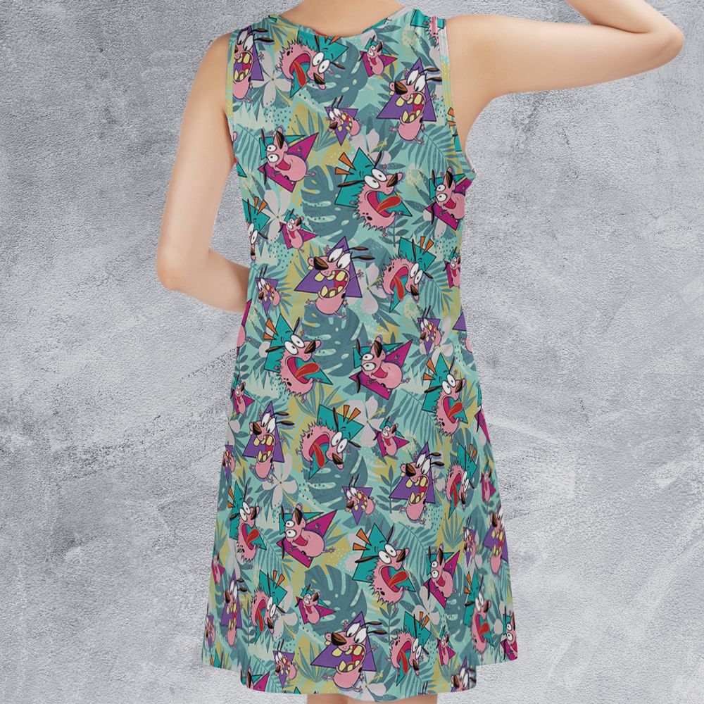 Sleeveless Dress - HPQXM6GB -  - 2