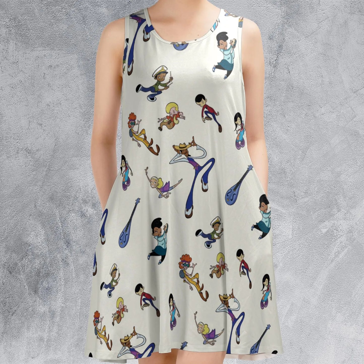 Sleeveless Dress - 5YCRVAX9