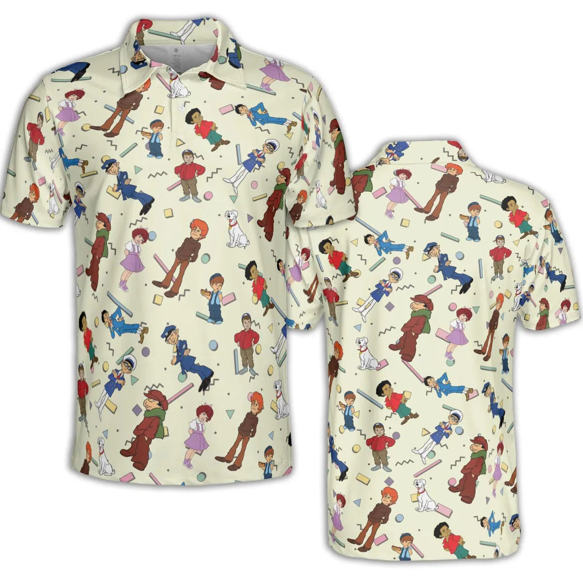 AOP Men/Women Polo Shirt - F4JWLF3Z