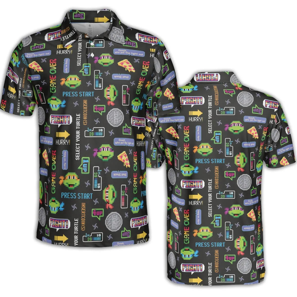 AOP Men/Women Polo Shirt - RYUVQKB4