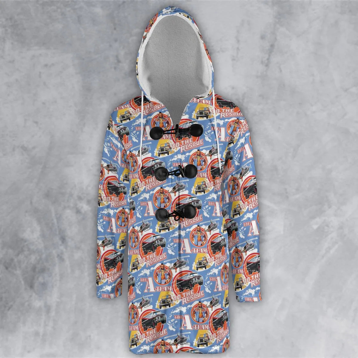 Hooded Cloak Coat - 655UMFFJ