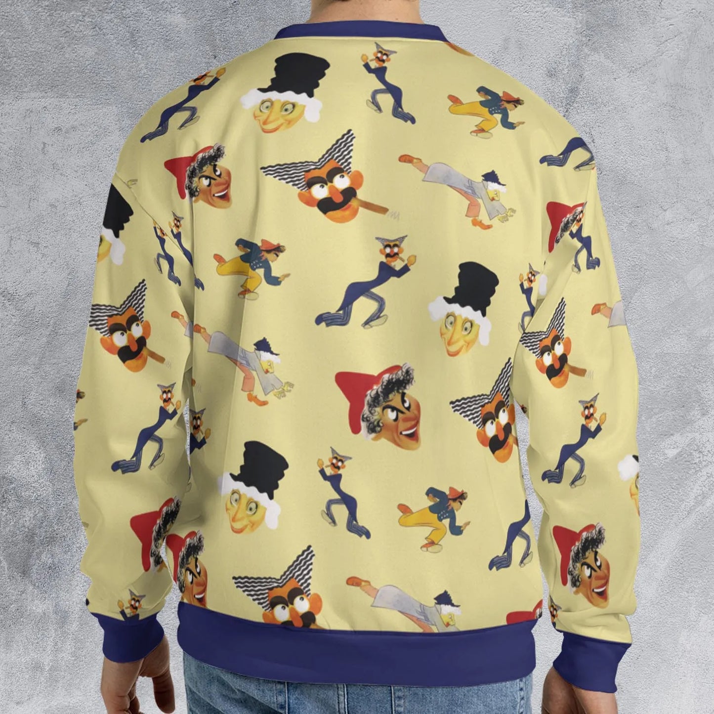 All-over Print Sweatshirt - WGHW8C72