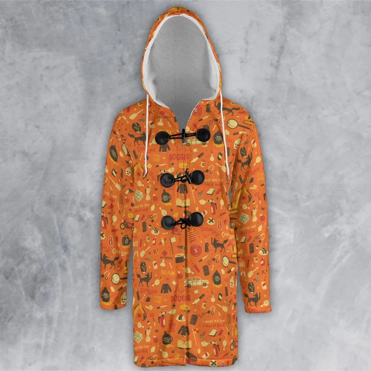 Hooded Cloak Coat - UXF1Q8CC