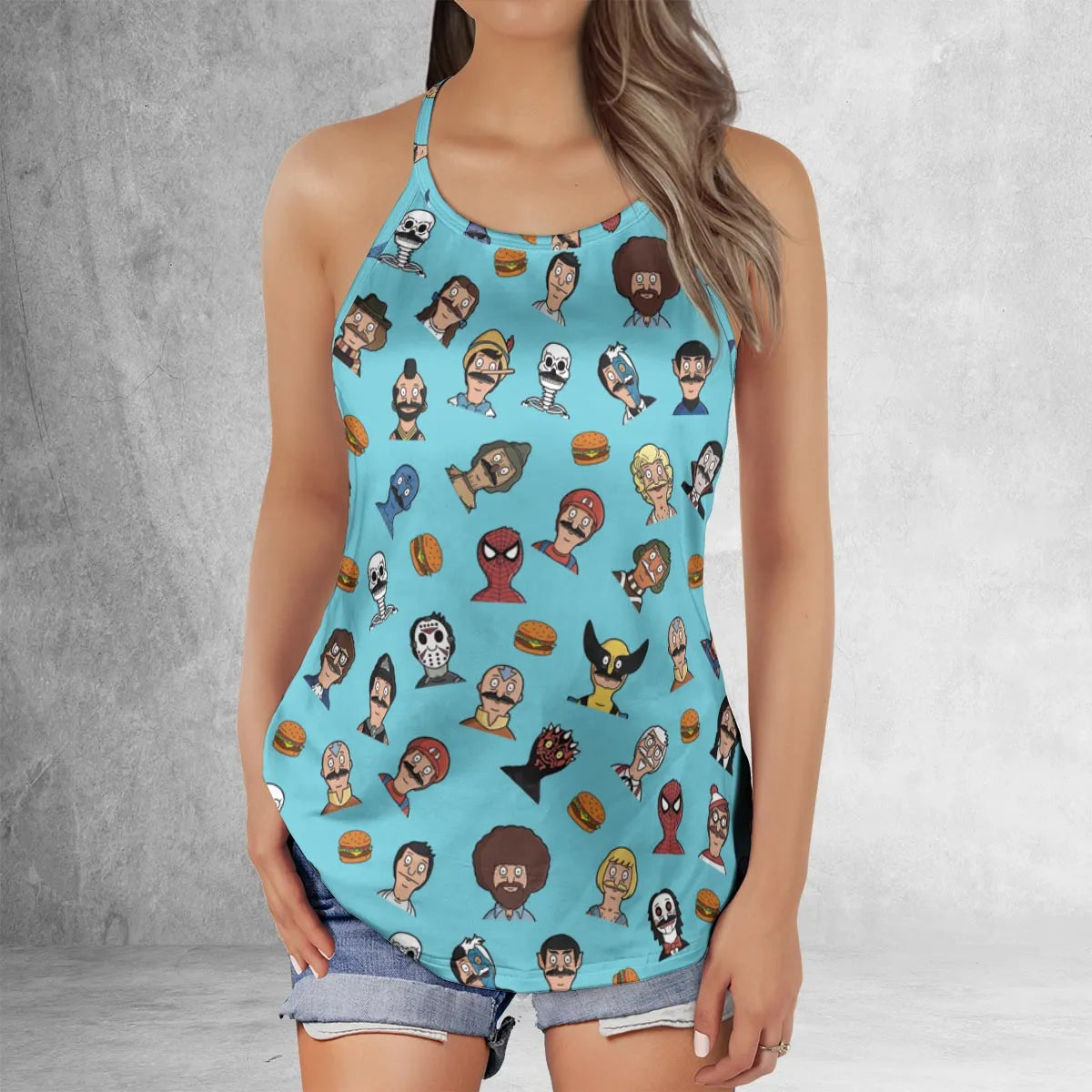 Criss Cross Tank Top - J94P29P5