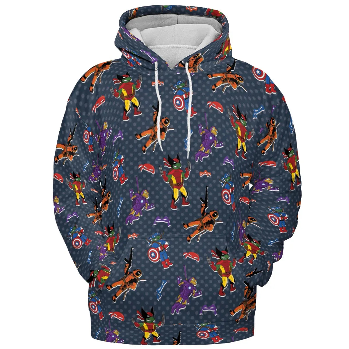 All-over Print Hoodie - WQXYUHS5