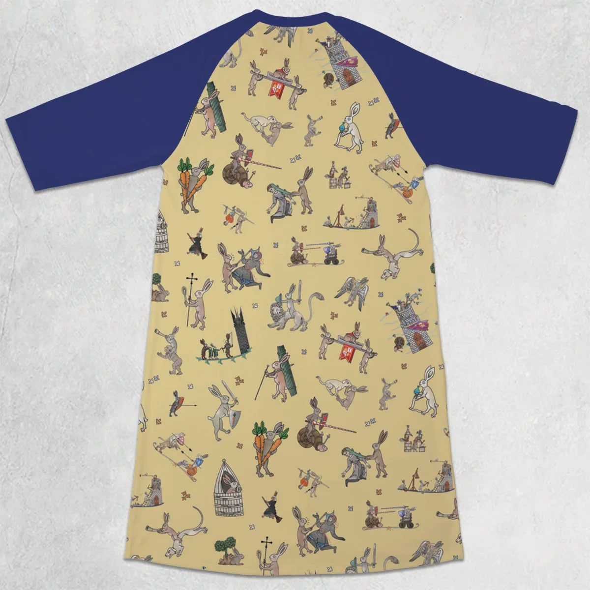3/4 Sleeve Raglan Dress - YAJ6CHB7