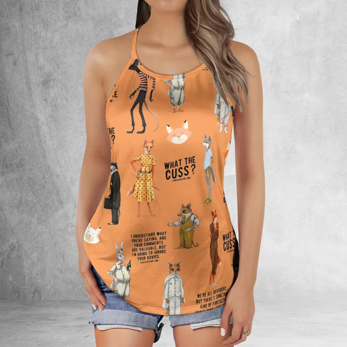Criss Cross Tank Top - RGX4HBM6