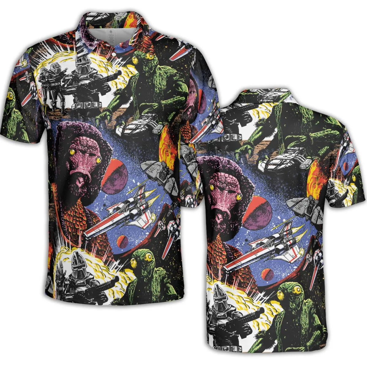 AOP Men/Women Polo Shirt - YRNXW7C7