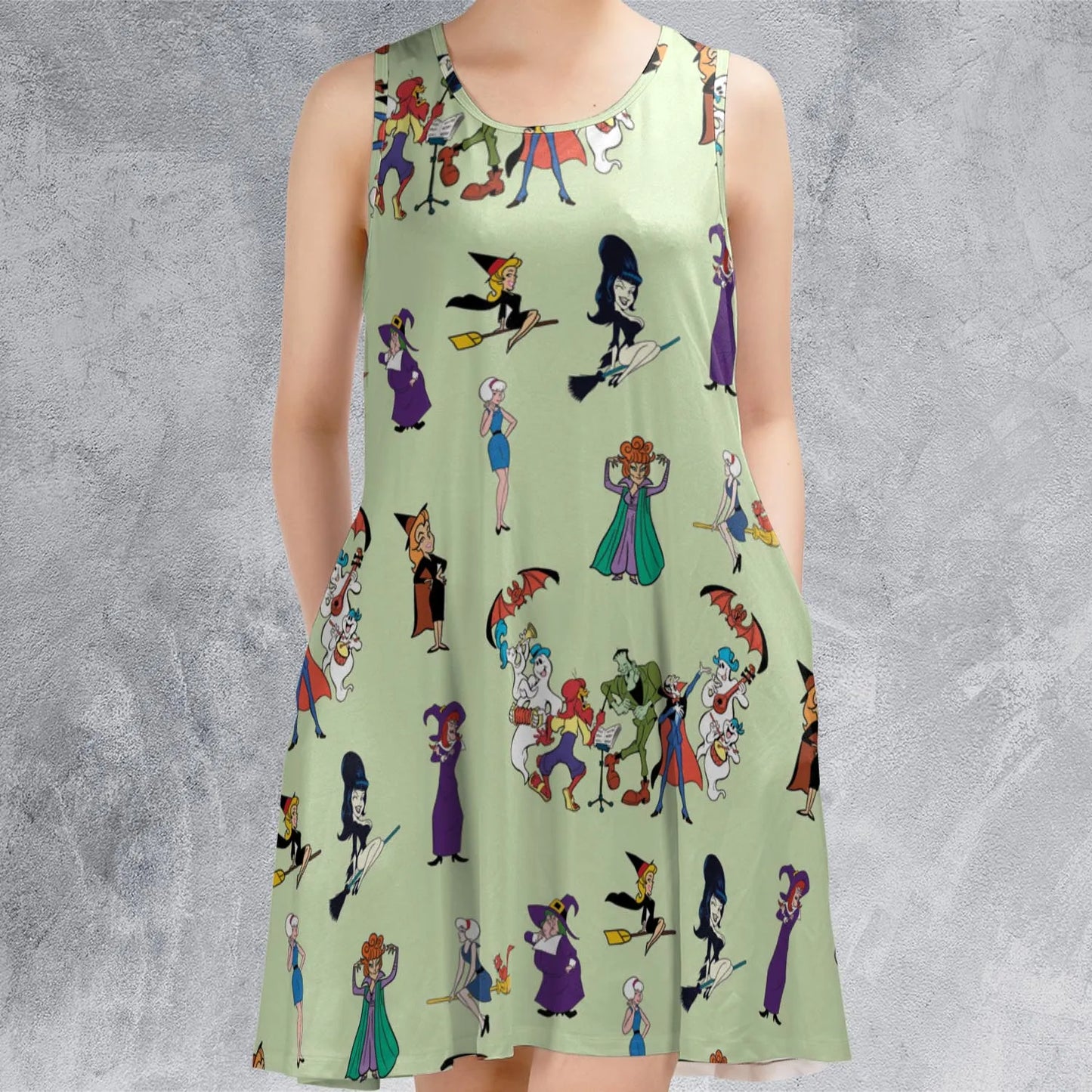 Sleeveless Dress - A9AUFLGH
