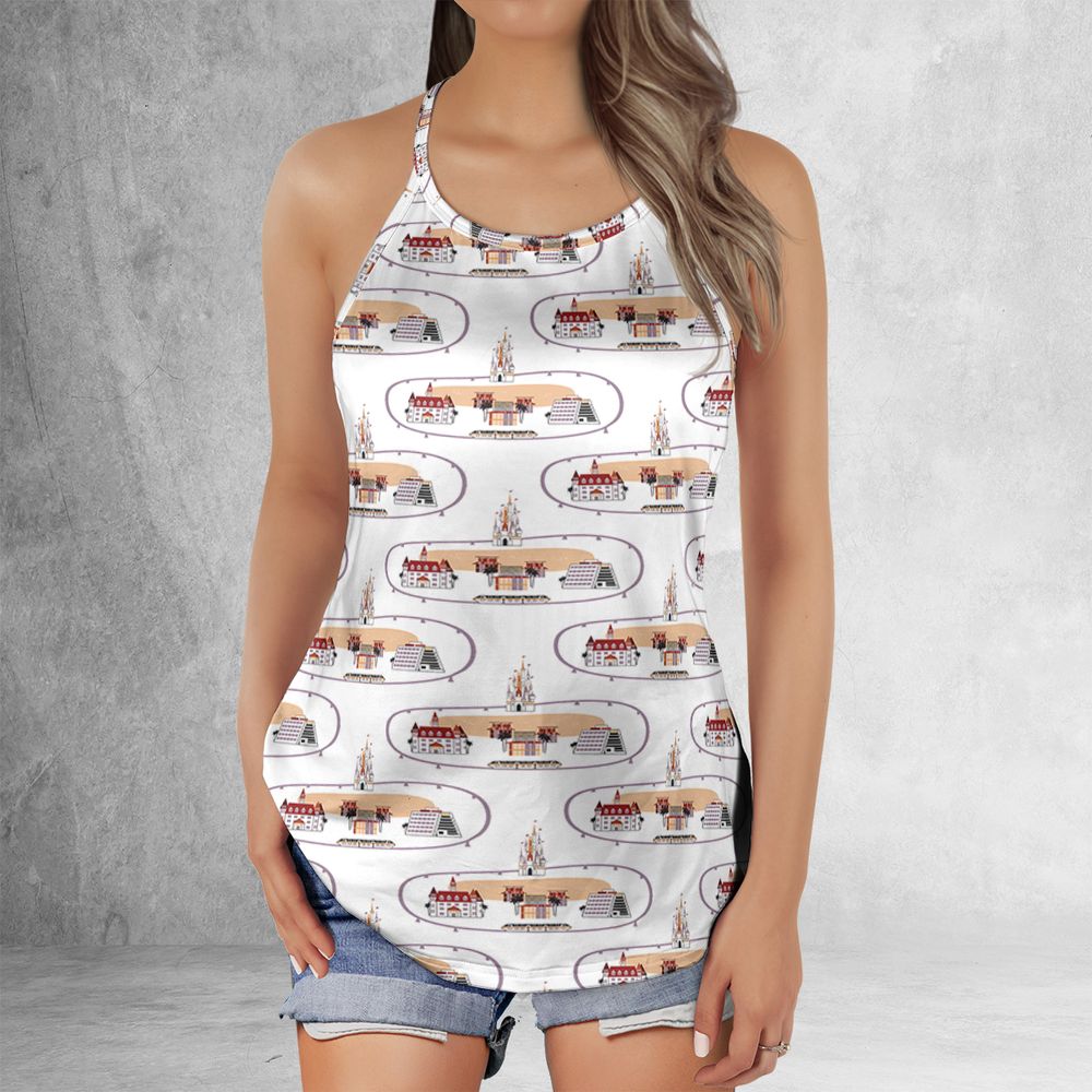 Criss Cross Tank Top - UZELYJMM -  - 2