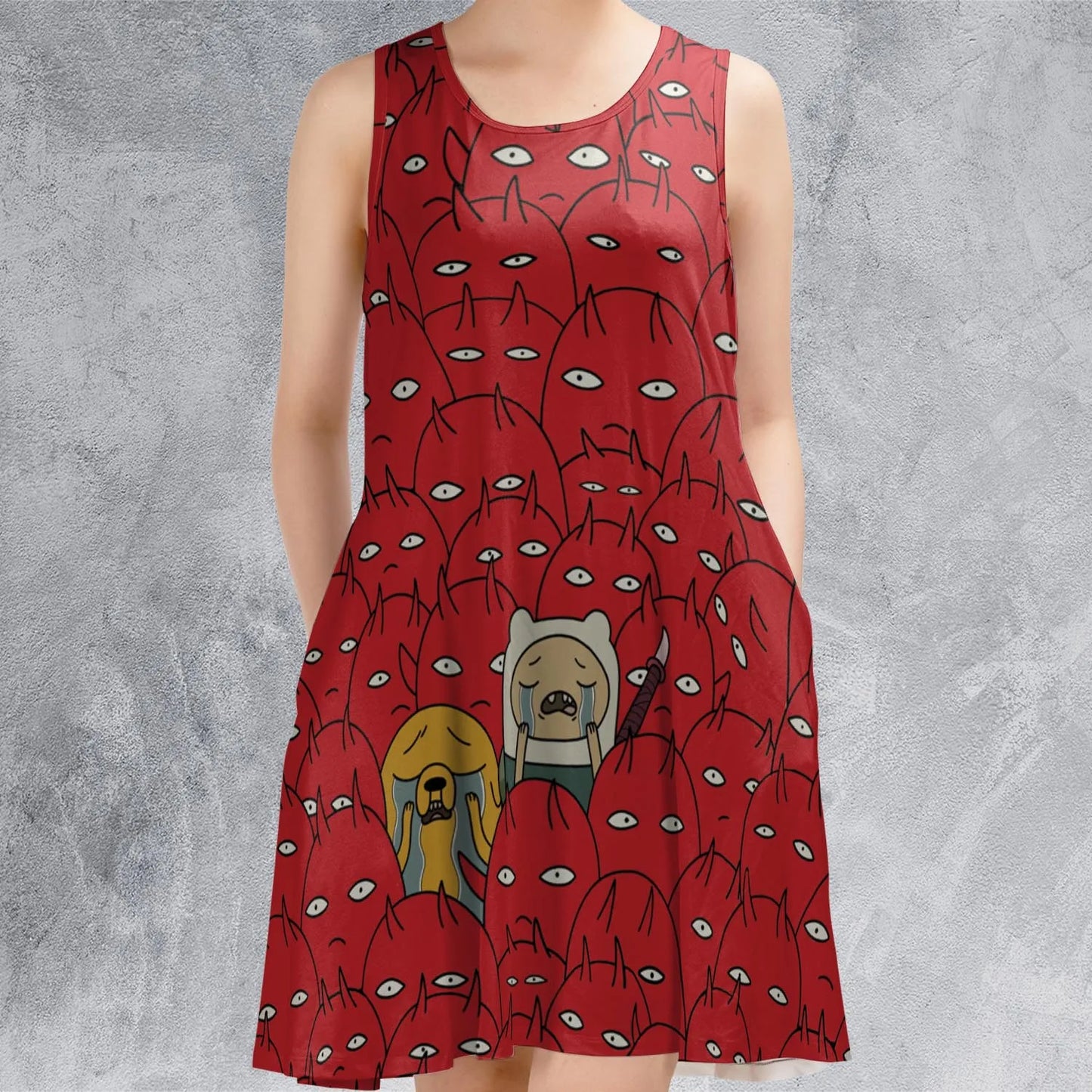 Sleeveless Dress - 858NBJSK