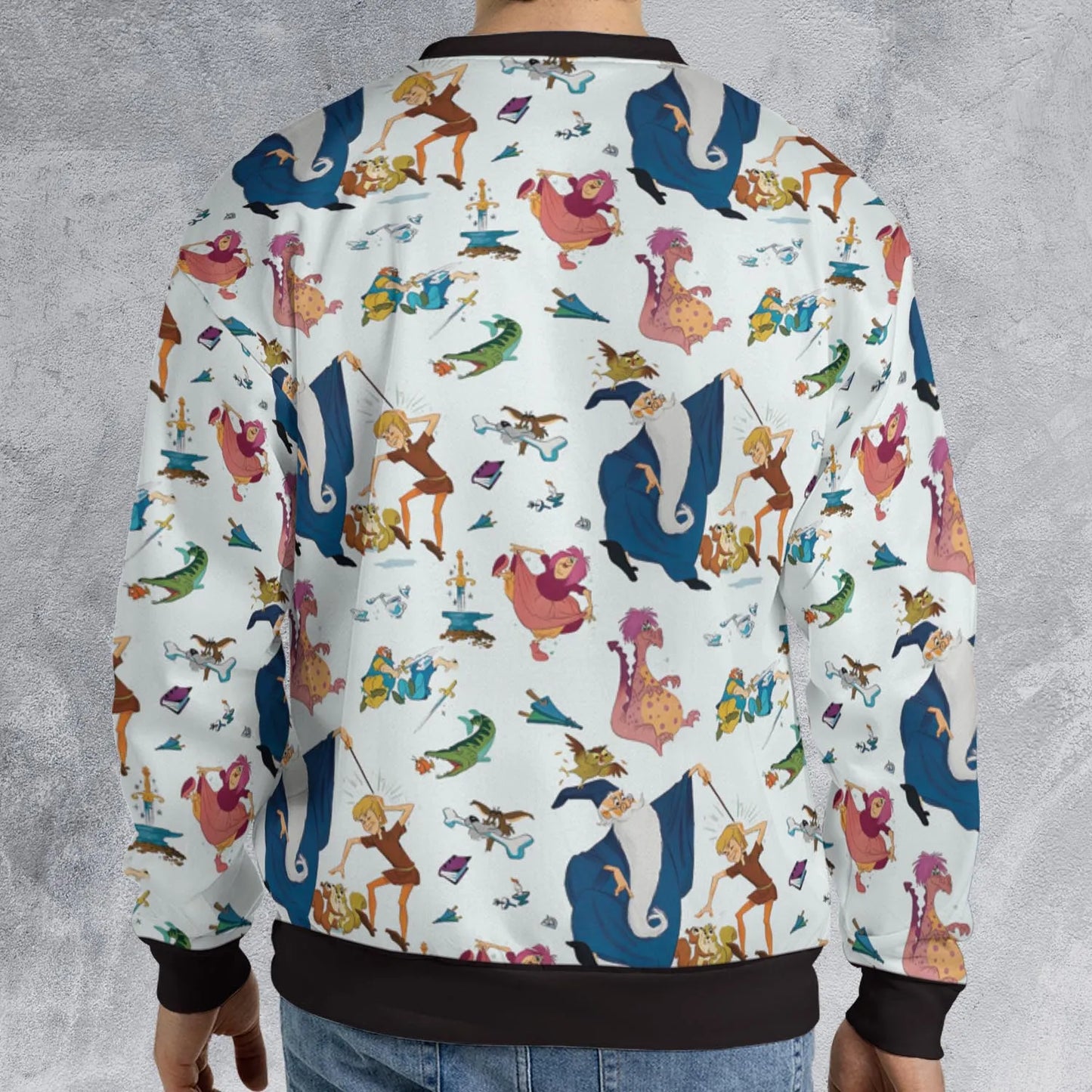 All-over Print Sweatshirt - 75GVXBKK