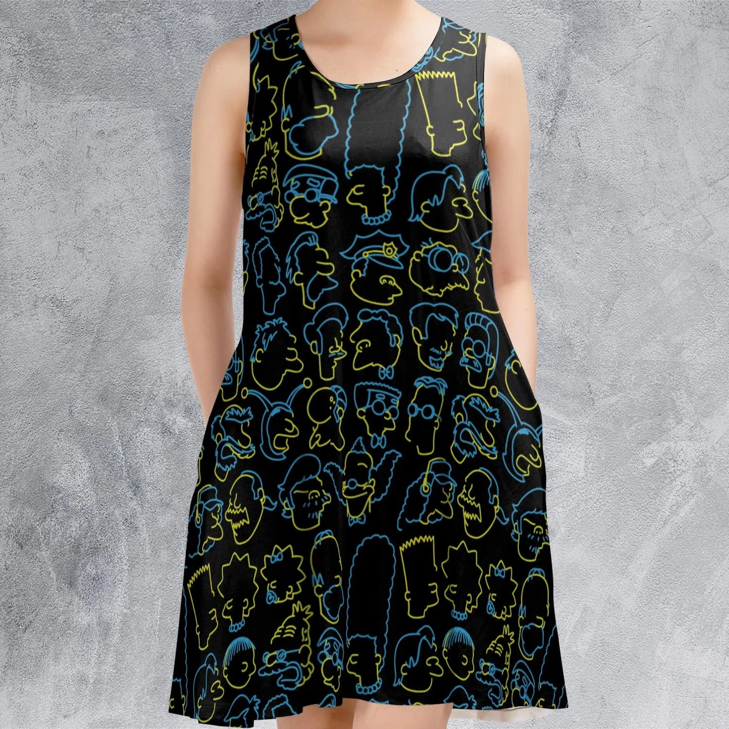Sleeveless Dress - 5LFESXUN
