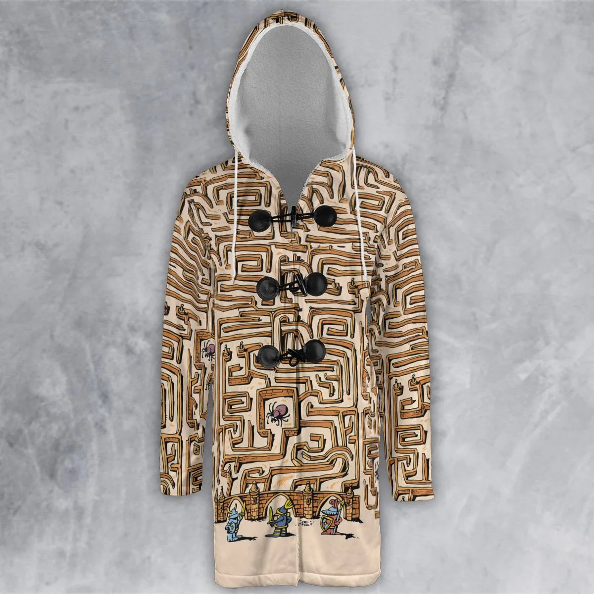 Hooded Cloak Coat - KXZKS4MC