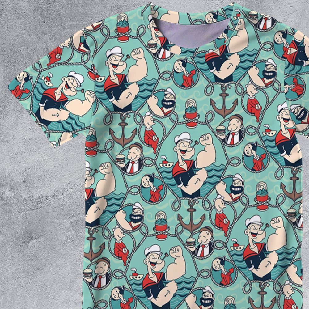 All-Over Print Unisex T-Shirt - SP87ALUM -  - 2