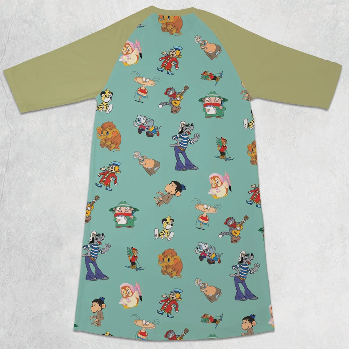 3/4 Sleeve Raglan Dress - G1NVDFDX