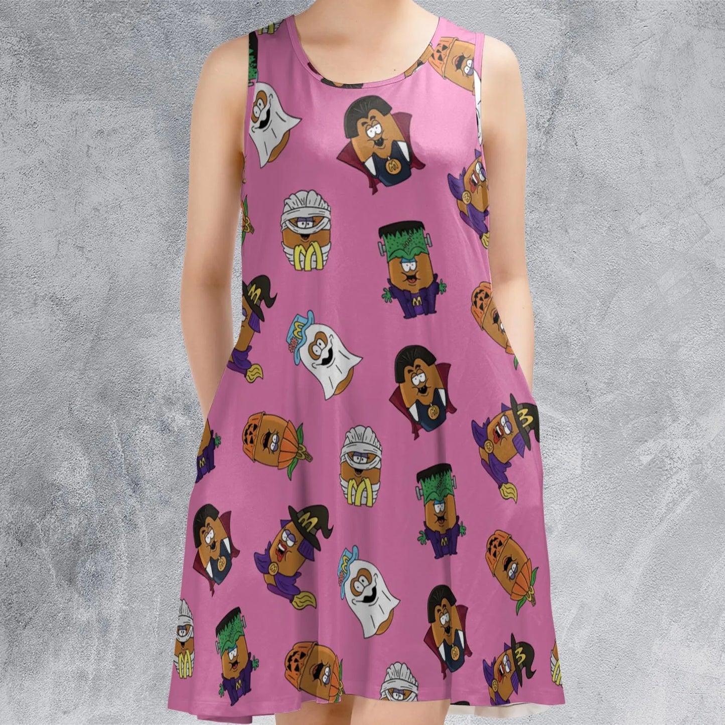 Sleeveless Dress - 7GAJV6ZN