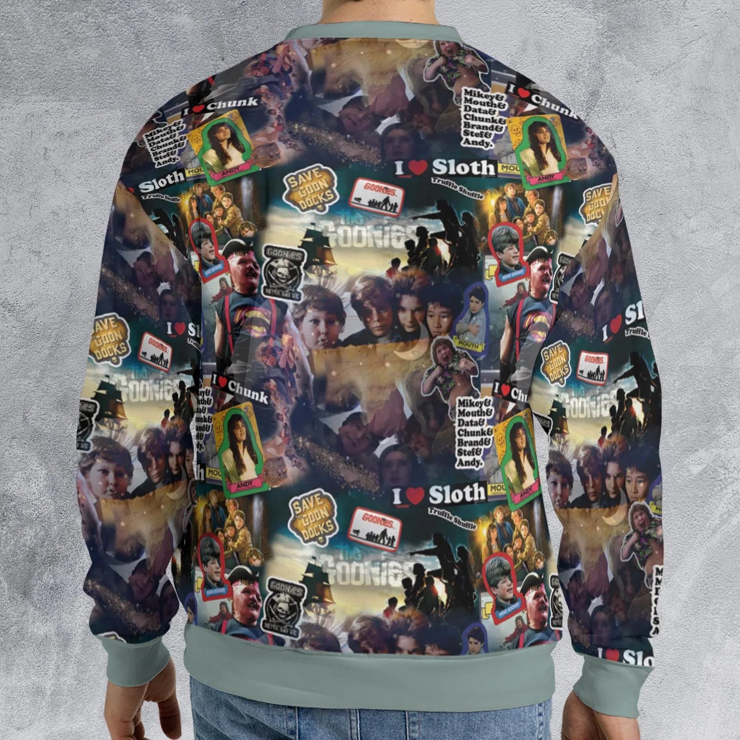 All-over Print Sweatshirt - QBD1MVUM