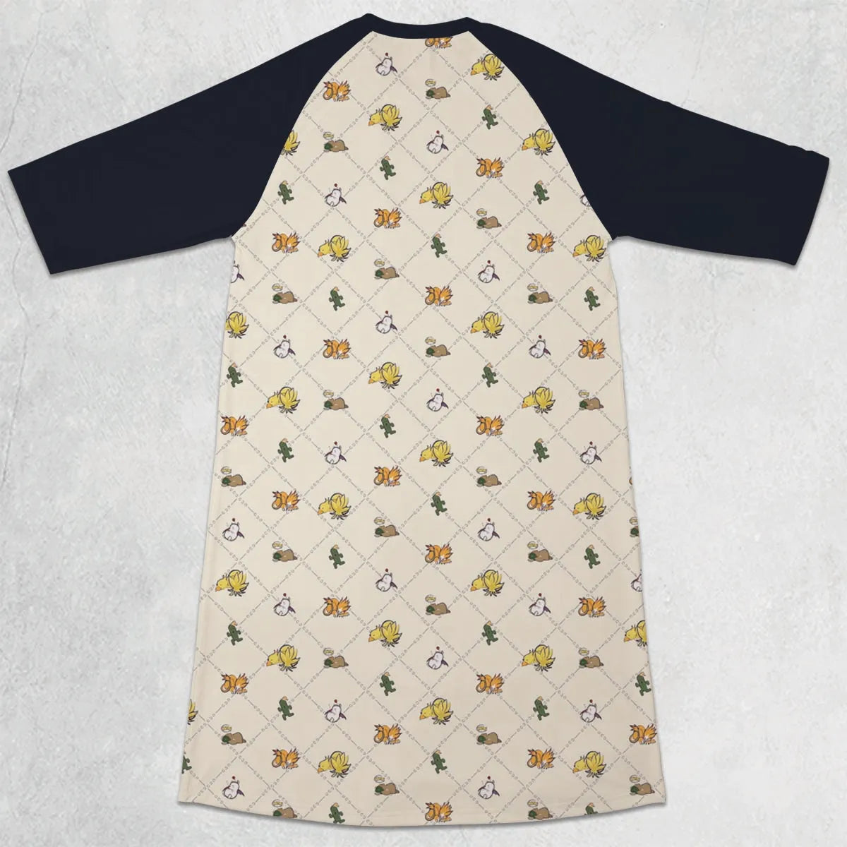 3/4 Sleeve Raglan Dress - UDV5ALB1